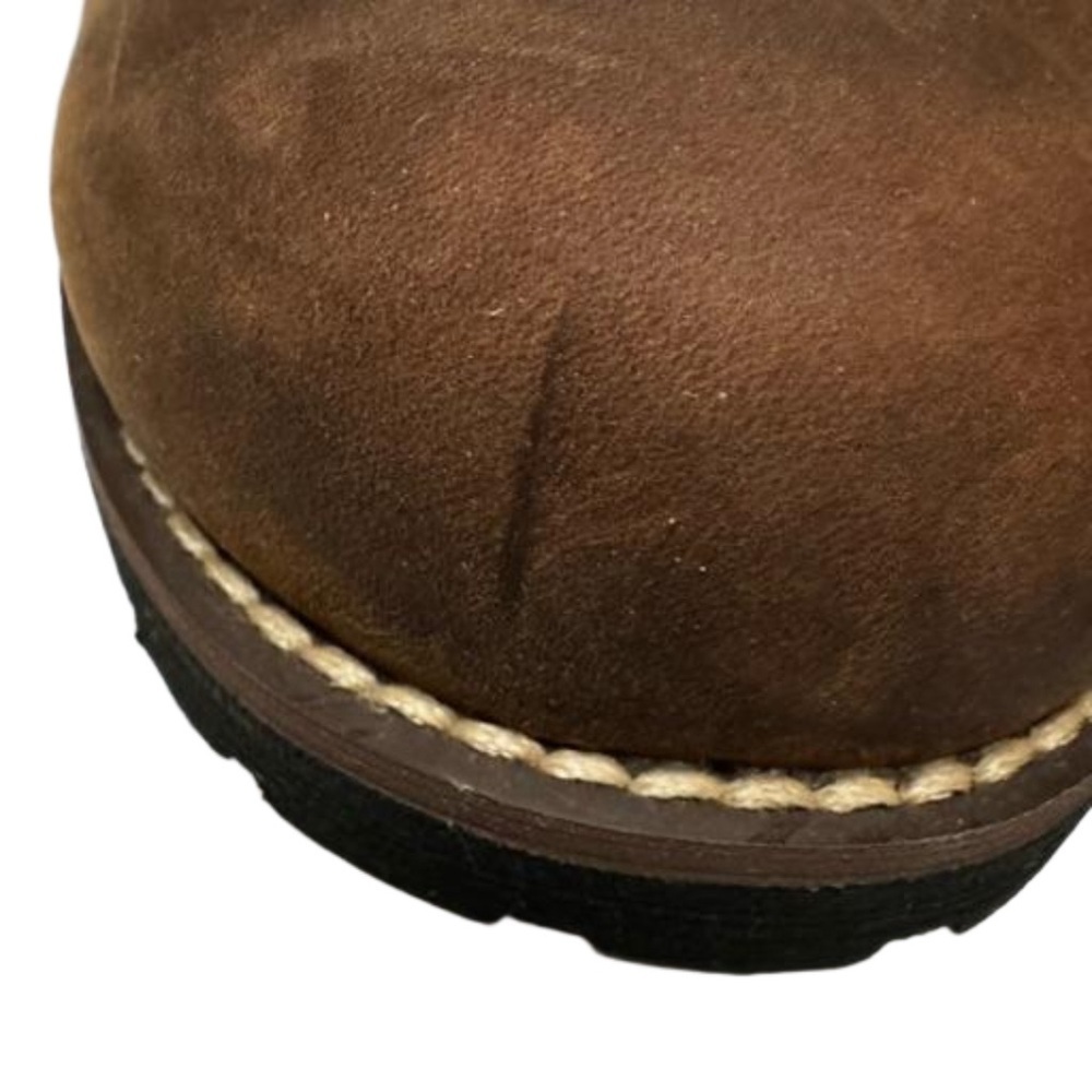 Skechers Womens Laramie Brown lace up Boots Size 7.5 NEW Has some scuff marks - Picture 13 of 16
